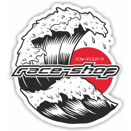 Стикери Стикер race-shop Japan Wave | race-shop.bg