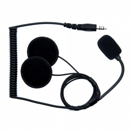 Adapters and accessories ZeroNoise слушалки за отворена каска-мъжки | race-shop.bg