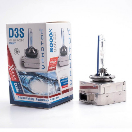 Крушки и ксенонови светлини PHOTON XENON D SERIES D3S ксенонови крушки 42V 35W PK32d-7 8000K (1 бр.) | race-shop.bg