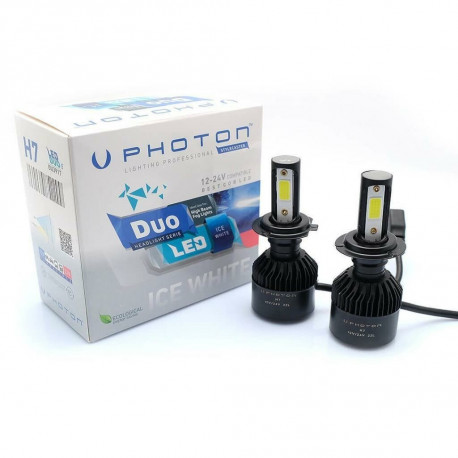Крушки и ксенонови светлини PHOTON DUO SERIES H7 LED крушки 12-24V / PX26d 6000Lm (2 бр.) | race-shop.bg