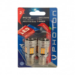 PHOTON LED EXCLUSIVE SERIES PY21W крушка 12V 21W BAU15s amber CAN (2 бр.)