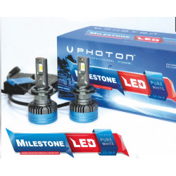 PHOTON MILESTONE HB3 LED крушки 12-24V 35W P20d (2 бр.)