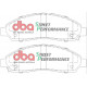 Спирачни дискове DBA ЗАДНИ СПИРАЧНИ НАКЛАДКИ DBA Street Performance DB1468SP | race-shop.bg