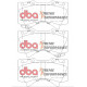 Спирачни дискове DBA ПРЕДНИ СПИРАЧНИ НАКЛАДКИ DBA Xtreme Performance DB1838XP | race-shop.bg