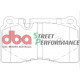 Спирачни дискове DBA ПРЕДНИ СПИРАЧНИ НАКЛАДКИ DBA Street Performance DB2228SP | race-shop.bg