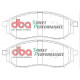 Спирачни дискове DBA ПРЕДНИ СПИРАЧНИ НАКЛАДКИ DBA Street Performance DB1696SP | race-shop.bg