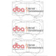 Спирачни дискове DBA ПРЕДНИ СПИРАЧНИ НАКЛАДКИ DBA Xtreme Performance DB1482XP | race-shop.bg