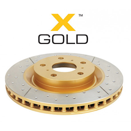 Спирачни дискове и накладки DBA DBA Street Series X-GOLD DBA735X (2 бр.) | race-shop.bg
