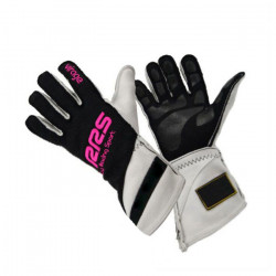 Състезателни ръкавици RRS Virage 2 FIA (външни шевове) розов