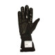 Ръкавици Race gloves RRS Grip 2 with FIA (inside stitching) black white | race-shop.bg