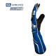 Ръкавици Race gloves DYNAMIC 2 with FIA (inside stitching) blue | race-shop.bg