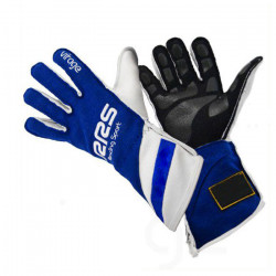 Състезателни ръкавици RRS Virage 2 FIA (външни шевове) син