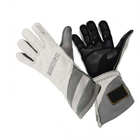 Ръкавици Race gloves RRS Virage 2 FIA (outside stitching) white | race-shop.bg