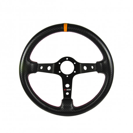 Волани RRS Carbon 3 black/orange dished 90 spokes 350mm 32/28mm | race-shop.bg