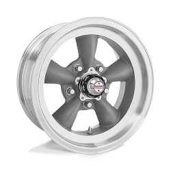American Racing Vintage VN105 TORQ THRUST D джанти 15x8 5x120.65 83.06 ET0, Torq gray