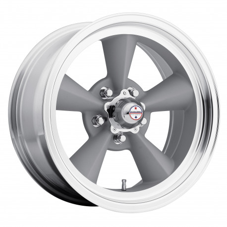 Алуминиеви джанти American Racing American Racing Vintage VN309 TT O джанти 15x8.5 5x127 83.06 ET-24, Vintage silver | race-shop.bg