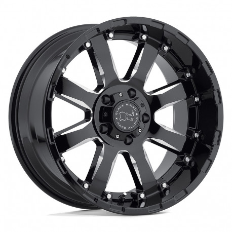 Алуминиеви джанти Black Rhino Black Rhino SIERRA джанти 17x9 5x127 78.1 ET-12, Gloss black | race-shop.bg