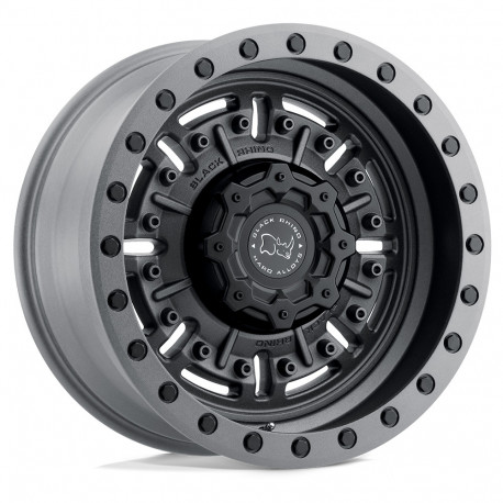 Алуминиеви джанти Black Rhino Black Rhino ABRAMS джанти 20x9.5 8x180 125.1 ET-18, Matte gunmetal | race-shop.bg