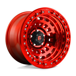 Fuel D100 ZEPHYR BEADLOCK джанти 17x9 5x127 71.5 ET-38, Candy red