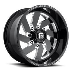 Fuel D582 TURBO джанти 22x12 8x180 124.2 ET-43, Gloss black
