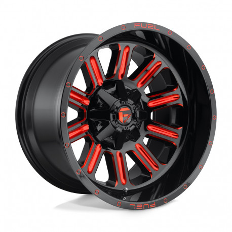 Алуминиеви джанти Fuel Fuel D621 HARDLINE джанти 22x10 6x135/6x139.7 106.1 ET-18, Gloss black | race-shop.bg