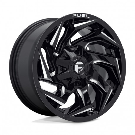 Алуминиеви джанти Fuel Fuel D753 REACTION джанти 20x9 8x165.1 125.1 ET1, Gloss black | race-shop.bg
