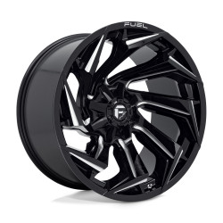 Fuel D753 REACTION джанти 22x12 8x165.1 125.1 ET-44, Gloss black