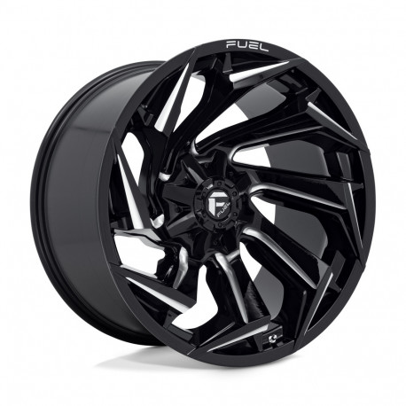 Алуминиеви джанти Fuel Fuel D753 REACTION джанти 22x12 8x165.1 125.1 ET-44, Gloss black | race-shop.bg