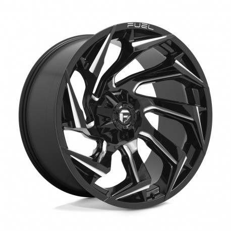 Алуминиеви джанти Fuel Fuel D753 REACTION джанти 24x12 6x135/6x139.7 106.1 ET-44, Gloss black | race-shop.bg