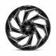 Алуминиеви джанти Fuel Fuel D753 REACTION джанти 24x12 6x135/6x139.7 106.1 ET-44, Gloss black | race-shop.bg
