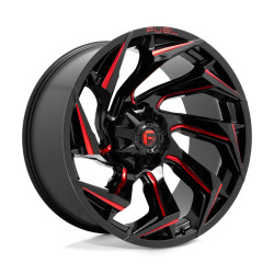Fuel D755 REACTION джанти 24x12 8x180 124.2 ET-44, Gloss black