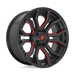 Fuel D712 RAGE джанти 20x9 6x135/6x139.7 106.1 ET1, Gloss black