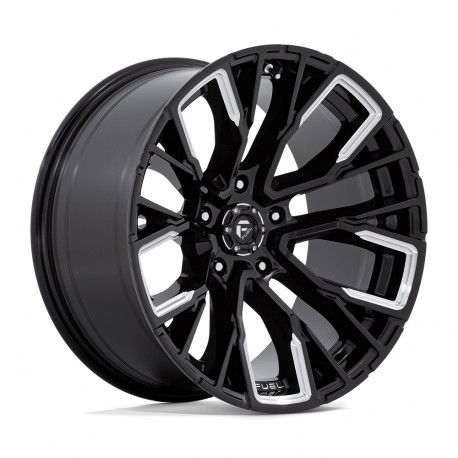 Алуминиеви джанти Fuel Fuel D849 REBAR джанти 20x10 5x139.7 78.1 ET-18, Gloss black | race-shop.bg
