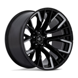 Fuel D849 REBAR джанти 22x12 5x127 71.5 ET-44, Gloss black