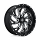 Алуминиеви джанти Fuel Fuel UTV D641 KOMPRESSOR джанти 20x7 4x137 110.1 ET13, Gloss black | race-shop.bg