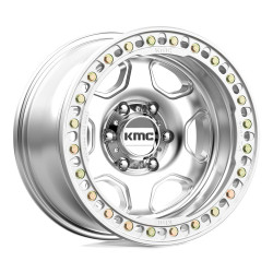 KMC KM233 HEX BEADLOCK джанти 17x9 5x127 71.5 ET-38, Silver
