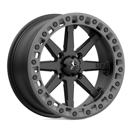 Алуминиеви джанти MSA MSA Offroad джантиs M31 LOK2 BEADLOCK джанти 15x7 4x137 112.1 ET0, Satin black | race-shop.bg