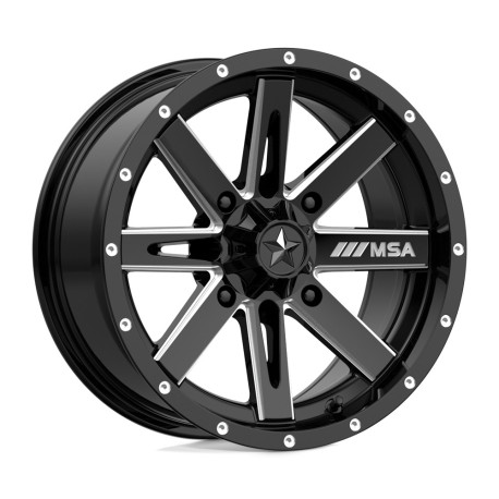 Алуминиеви джанти MSA MSA Offroad джантиs M41 BOXER джанти 15x7 4x156 132 ET10, Gloss black | race-shop.bg