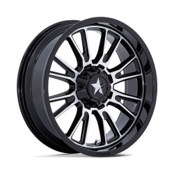 MSA Offroad джантиs M51 THUNDERLIPS джанти 24x7 4x137/4x156 110.1 ET0, Gloss black