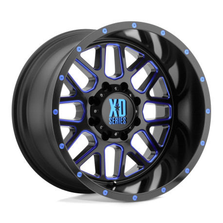 Алуминиеви джанти XD XD 820 GRENADE джанти 20x9 8x180 124.2 ET18, Satin black | race-shop.bg