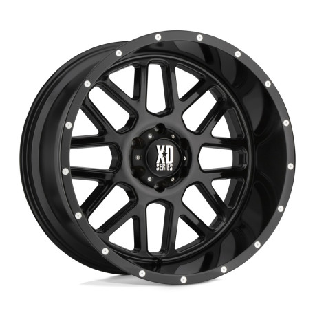 Алуминиеви джанти XD XD 820 GRENADE джанти 17x9 8x165.1 125.1 ET-12, Gloss black | race-shop.bg