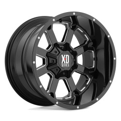 XD 825 BUCK 25 джанти 22x10 8x180 124.2 ET-18, Gloss black