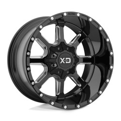 XD 838 MAMMOTH джанти 20x9 8x180 124.2 ET18, Gloss black