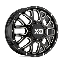 XD 843 GRENADE DUALLY джанти 20x8.25 8x165.1 125.1 ET127, Gloss black
