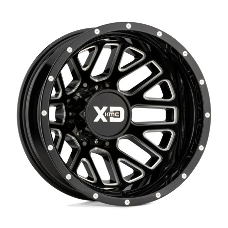 Алуминиеви джанти XD XD 843 GRENADE DUALLY джанти 17x6.5 8x210 154.3 ET-155, Gloss black | race-shop.bg
