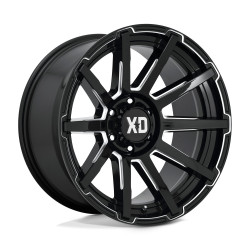 XD 847 OUTBREAK джанти 20x10 5x139.7 78.1 ET12, Gloss black