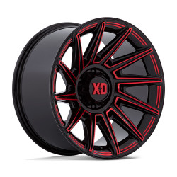 XD 867 SPECTER джанти 20x10 6x139.7 106.1 ET-18, Gloss black