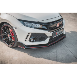 MAXTON DESIGN Racing Durability преден сплитер за Honda Civic X Type-R, V2
