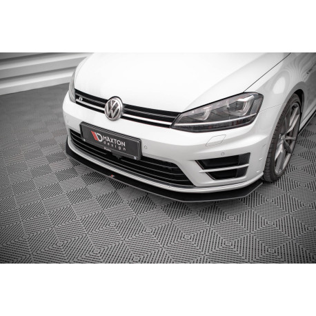 Бодикит и визуални аксесоари STREET PRO Преден сплитер V2 Volkswagen Golf R Mk7 | race-shop.bg