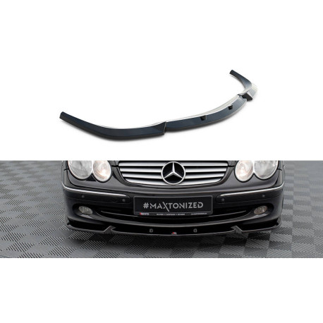 Бодикит и визуални аксесоари MAXTON DESIGN преден сплитер за Mercedes-Benz CLK W209, гланц черен, V2 | race-shop.bg